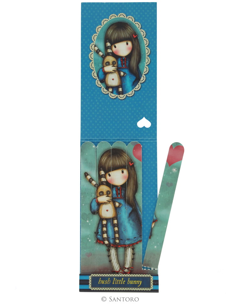 Gorjuss Hush Little Bunny Emery Boards