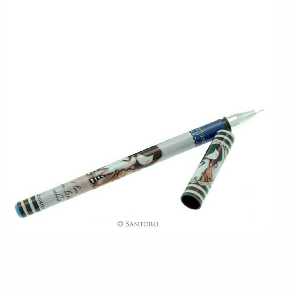 Gorjuss Needlepoint Gel Pen - I Love You Little Bunny