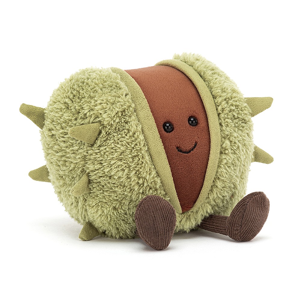 Jellycat Amuseables Conker, 11 x 10 cm