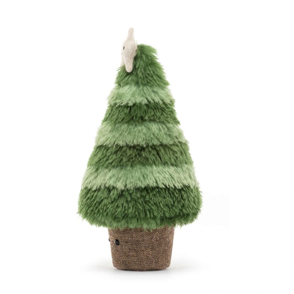 Jellycat Amuseables Nordic Spruce Christmas Tree - Small, 27x12cm - Image 2