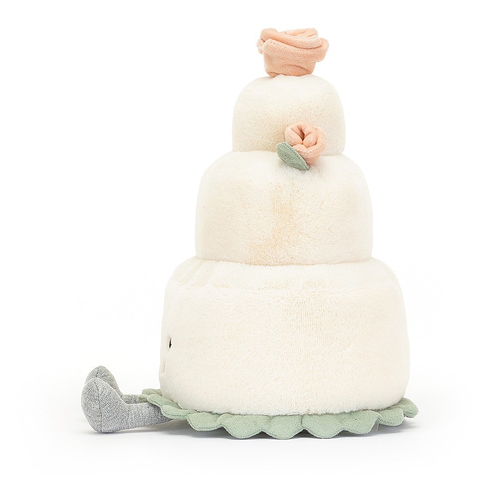 Jellycat Amuseables Wedding Cake - 28x19cm - Image 2
