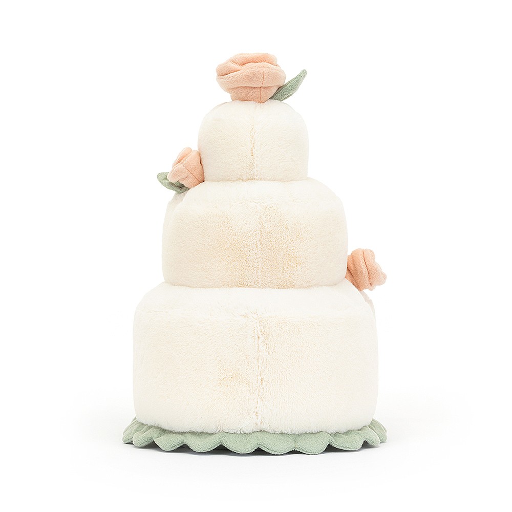 Jellycat Amuseables Wedding Cake - 28x19cm - Image 3