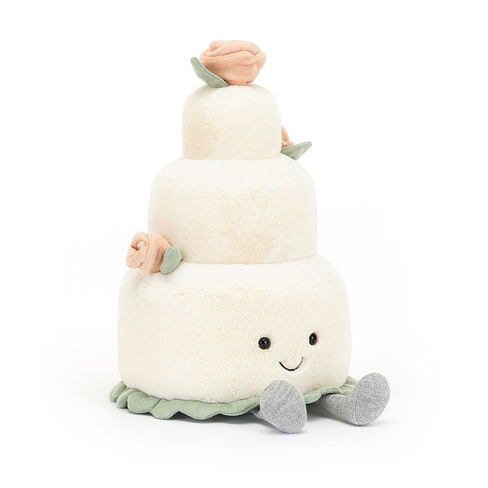 Jellycat Amuseables Wedding Cake - 28x19cm