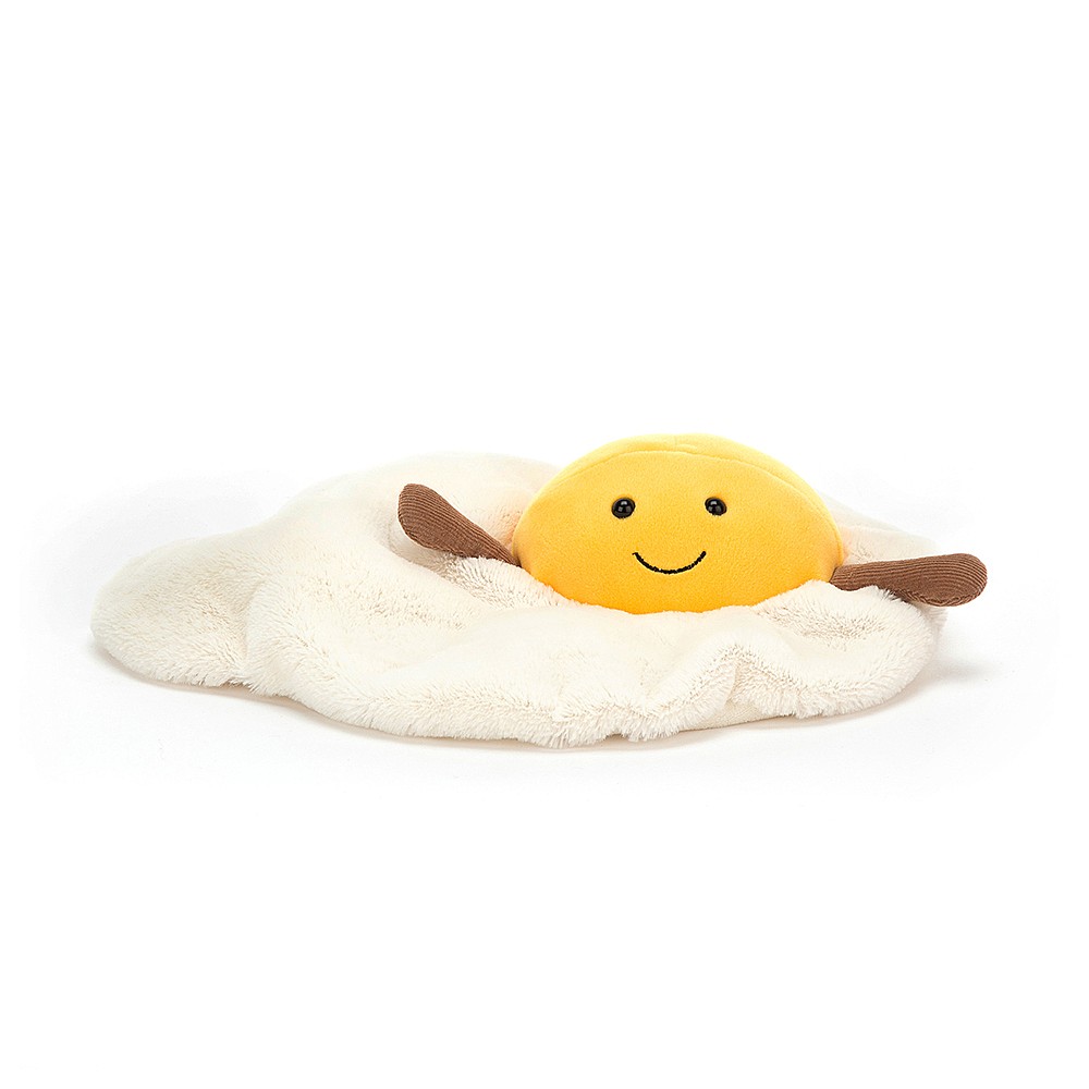 Jellycat Amuseables Fried Egg, 25 cm