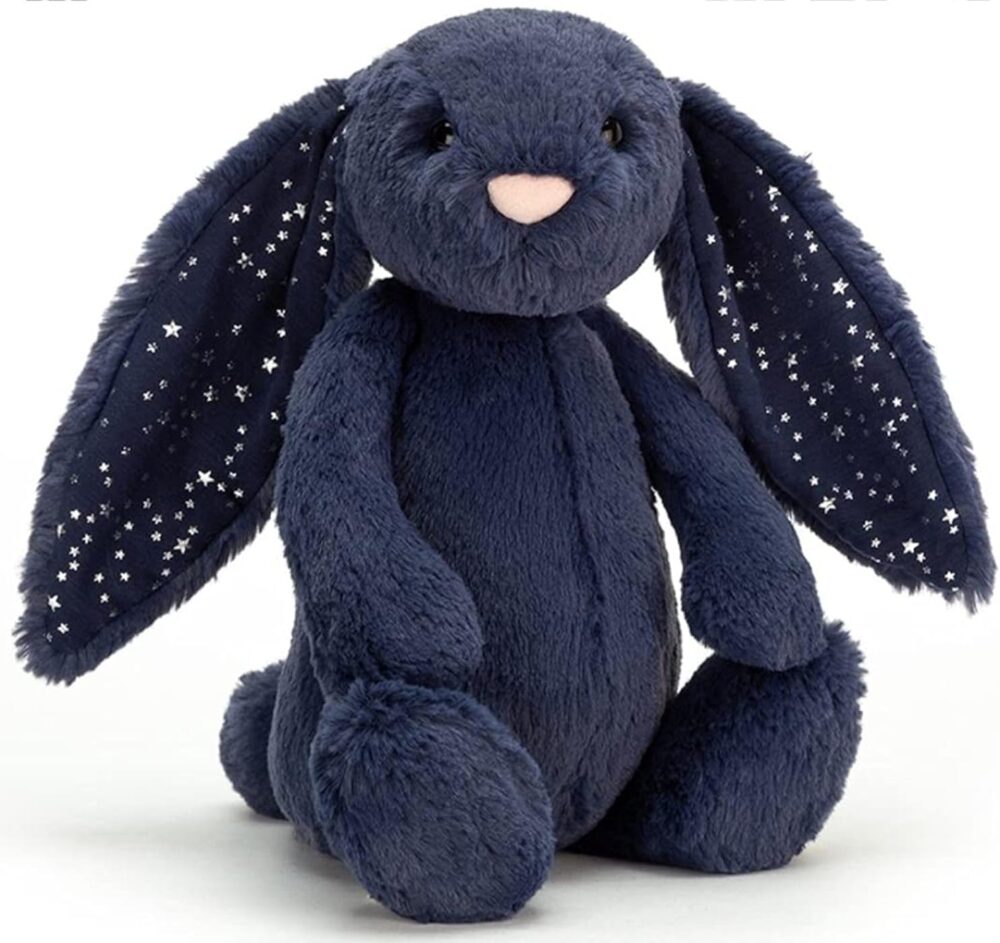 Jellycat Bashful Stardust Bunny - Medium, 31cmx12cmx9cm