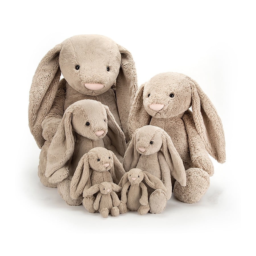 Jellycat Bashful Beige Bunny - Medium 31 cm - Image 4