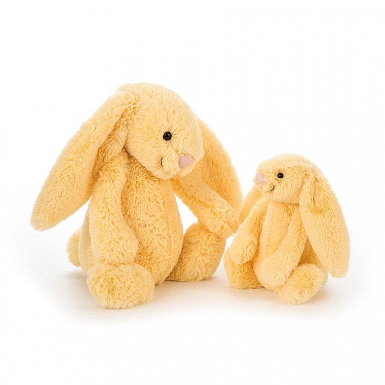 Jellycat Bashful Lemon Bunny - Medium 31 cm - Image 4
