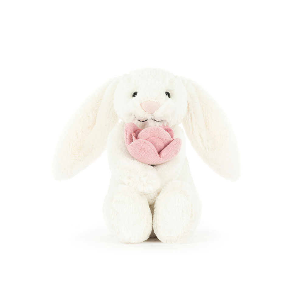 Jellycat Bashful Bunny 'Peony' - 18cm x 9cm x 8cm - Image 2