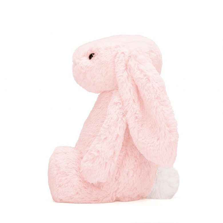 Jellycat Bashful Pink Bunny - Medium 31 cm - Image 3