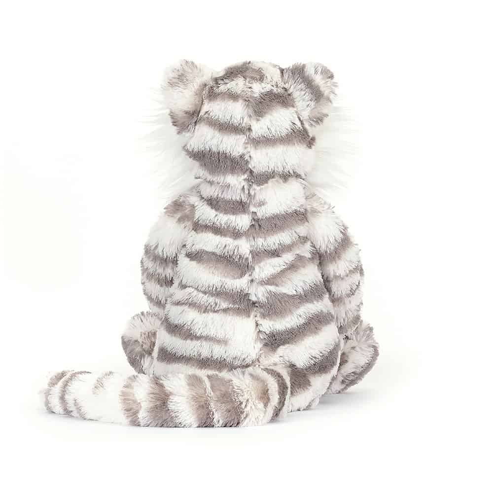 Jellycat Bashful Snow Tiger - Medium, 31x12cm - Image 3