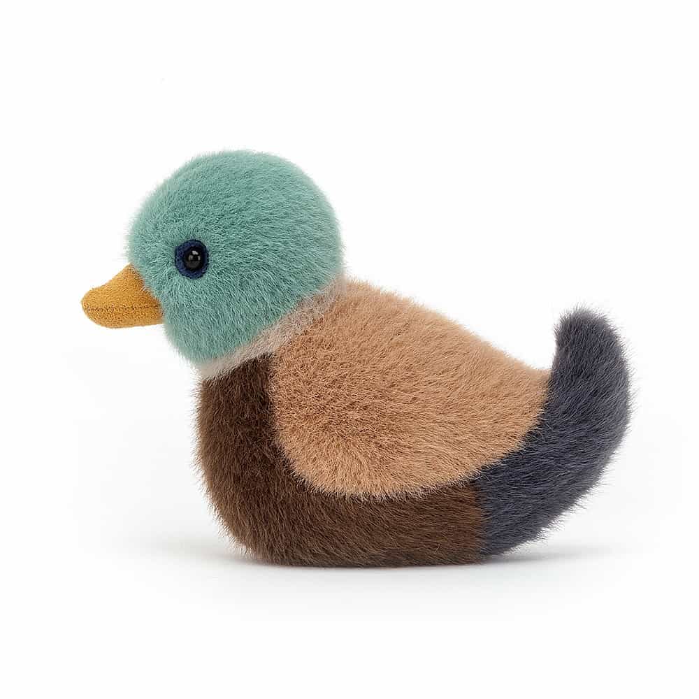 Jellycat Birdling Mallard Duck, 10 x7 cm - Image 2