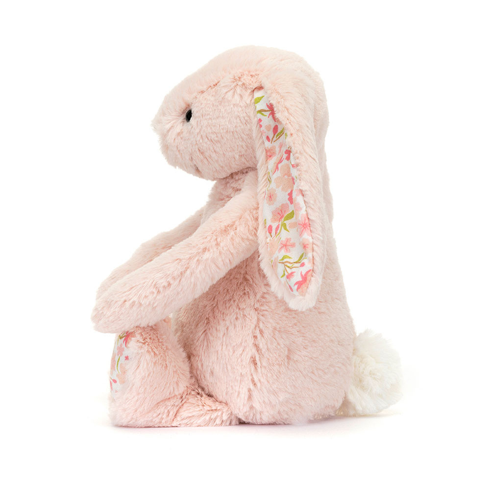 Jellycat Blossom Blush Bunny 'Cherry' - Small 18cm x 9cm x 8cm - Image 3