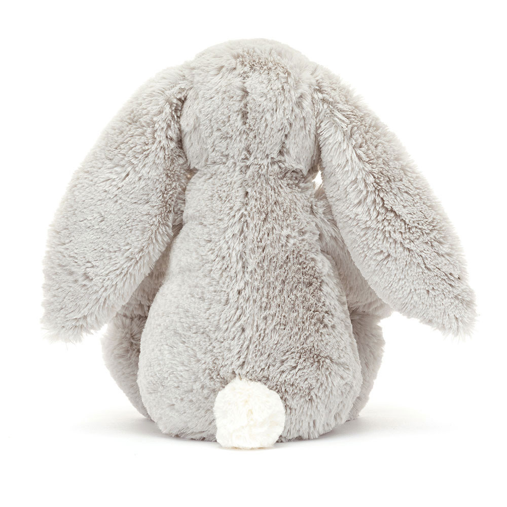 Jellycat Blossom Silver Bunny 'Bloom' - Medium 31cm x 12cm x 9cm - Image 4