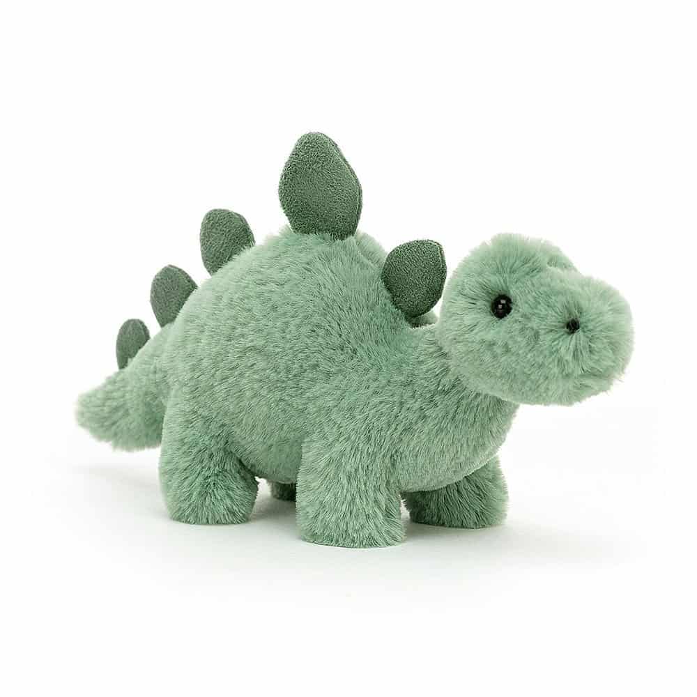 Jellycat Fossilly Stegosaurus Dinosaur - Small 8x6cm
