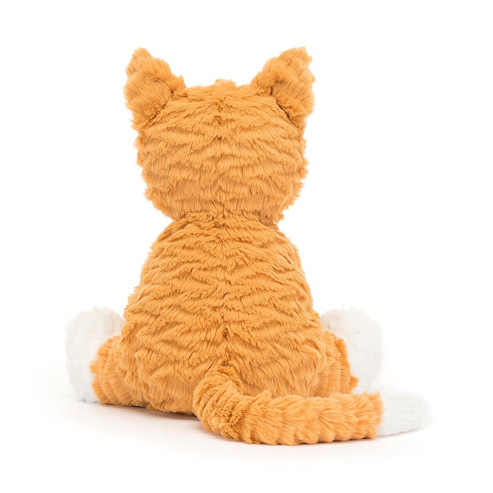 Jellycat Fuddlewuddle Ginger Cat - Medium 23x11cm - Image 2