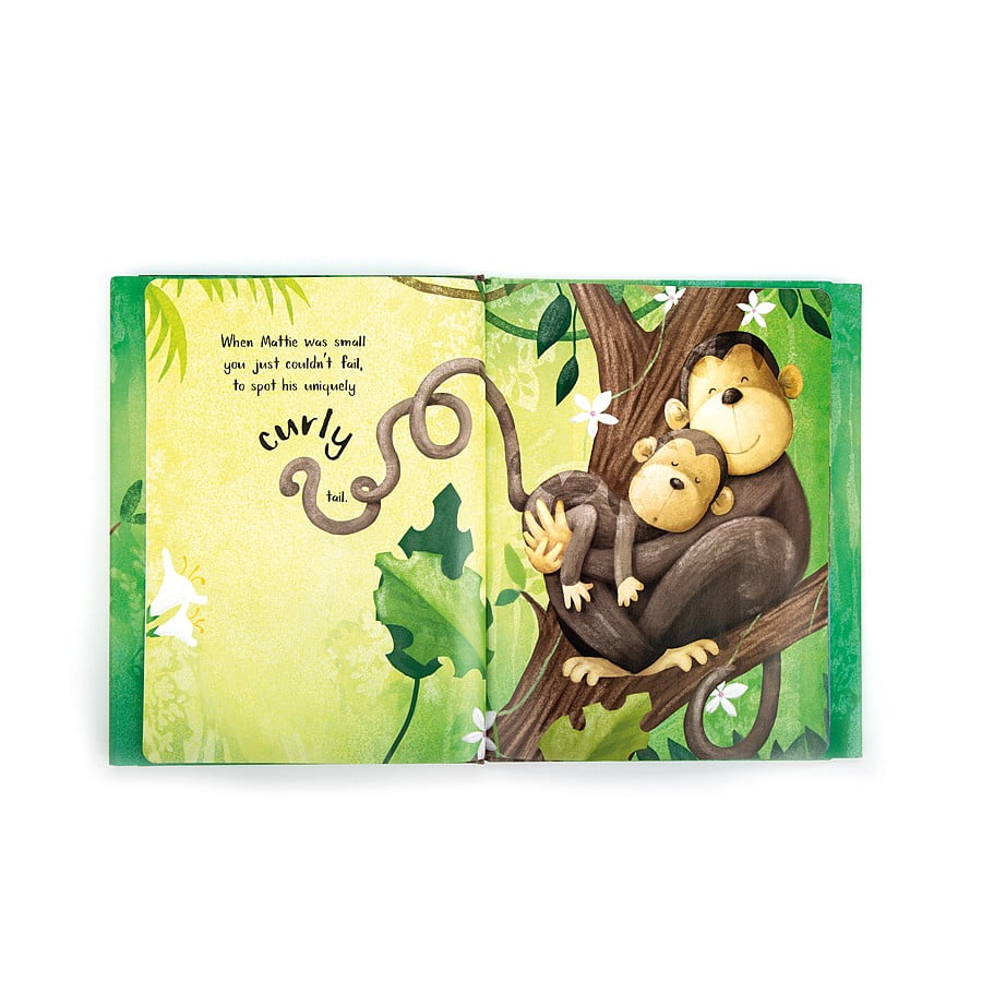 Mattie's Twirly Whirly Tail Book - Jellycat - Image 2
