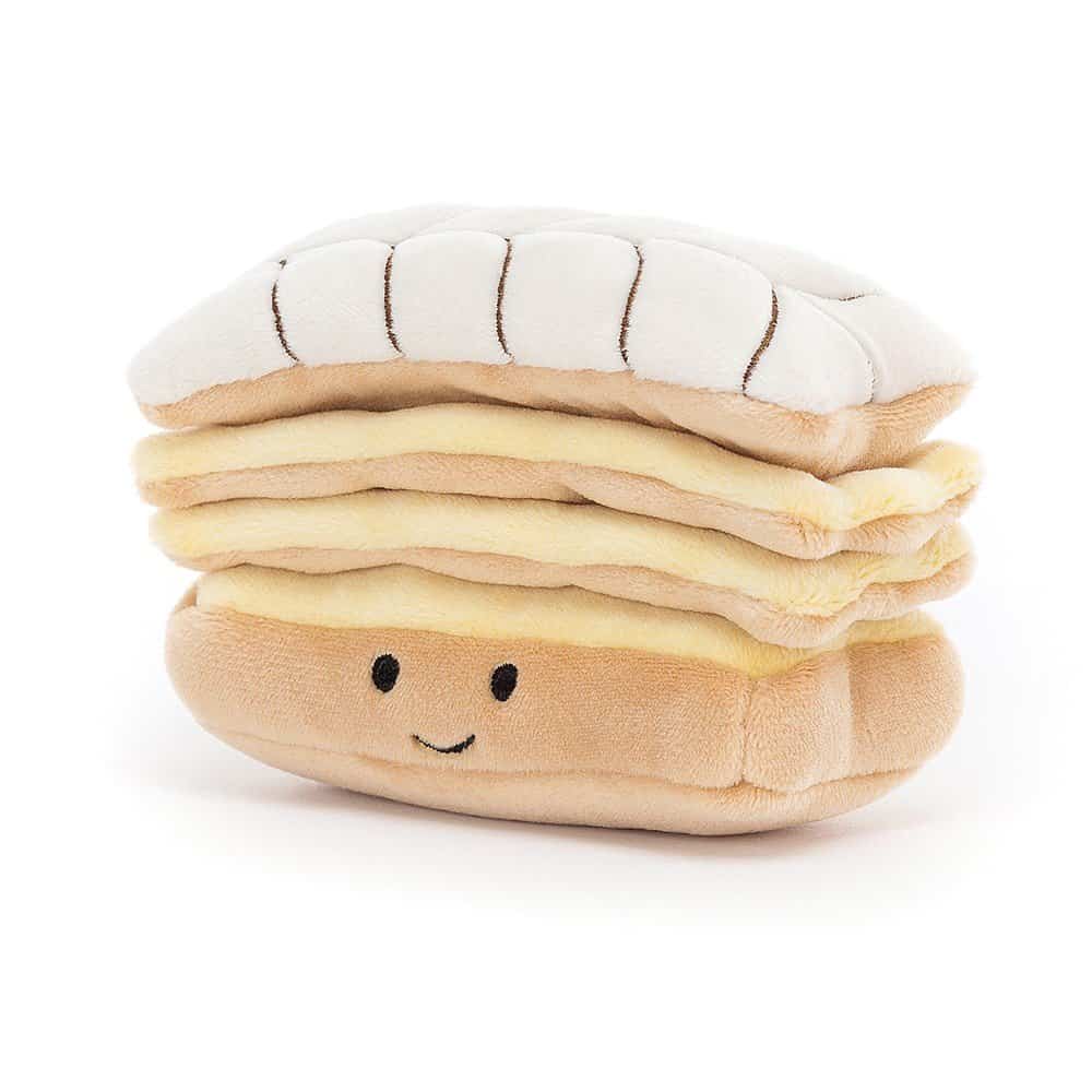 Jellycat Pretty Patisserie Mille Feuille - 6x9cm - Image 4