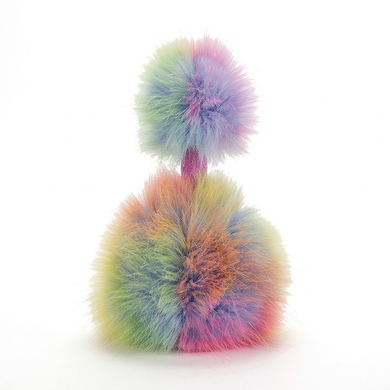 Jellycat Rainbow Pompom - Medium 33 cm - Image 2