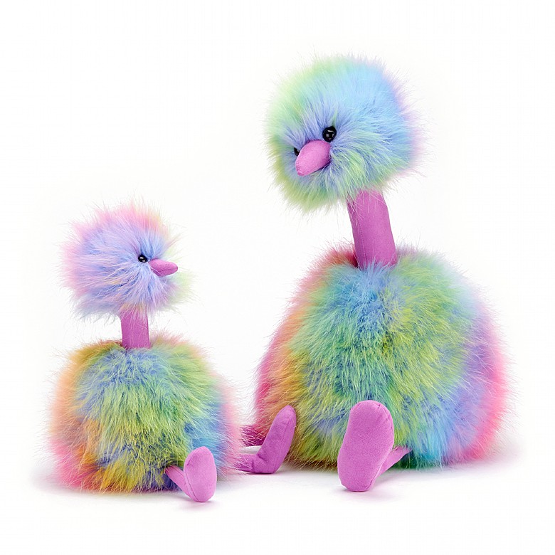 Jellycat Rainbow Pompom - Medium 33 cm - Image 4