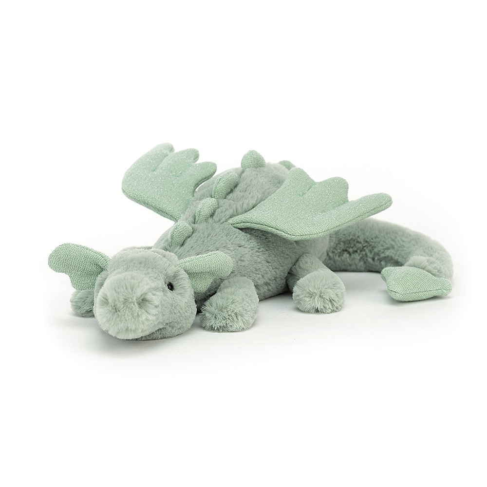 Jellycat Sage Dragon - 7 x 26 cm, Little