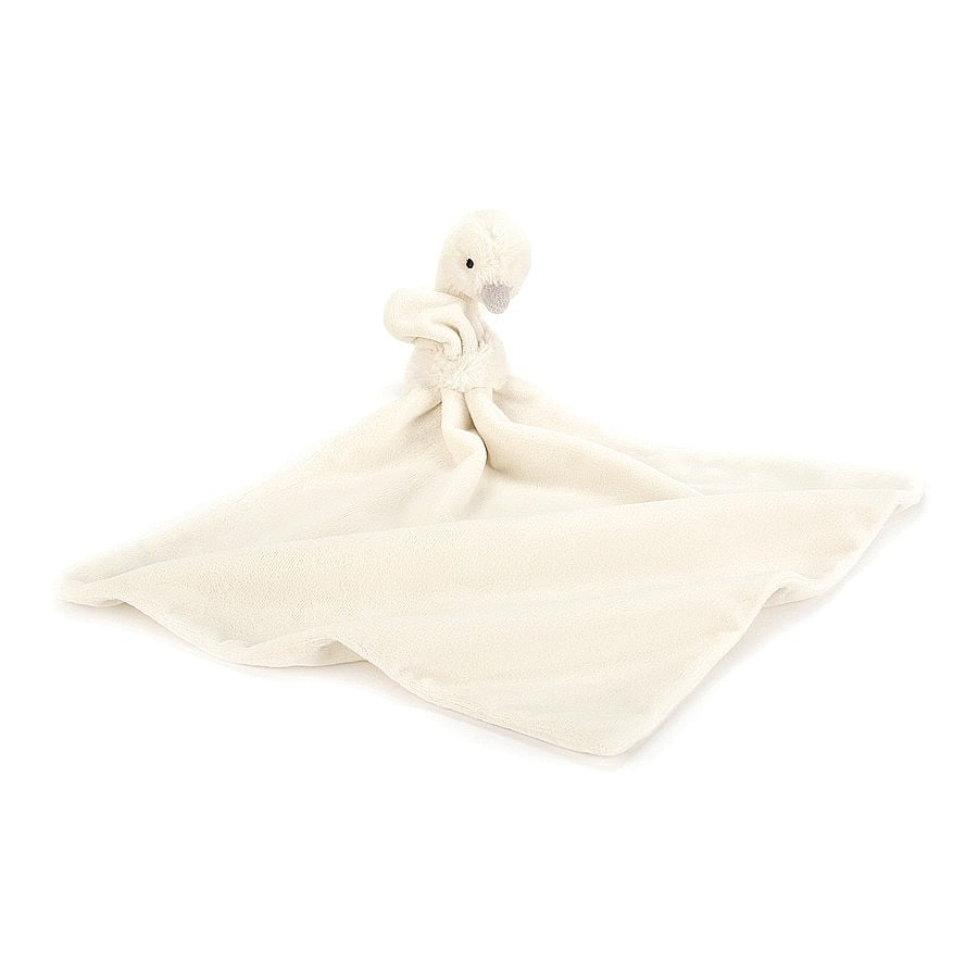 Jellycat Syllabub Swan Grey Soother - 34 cm - Image 2