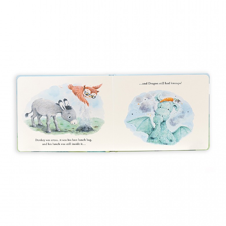 The Hiccuppy Dragon Story Book - Jellycat - Image 2
