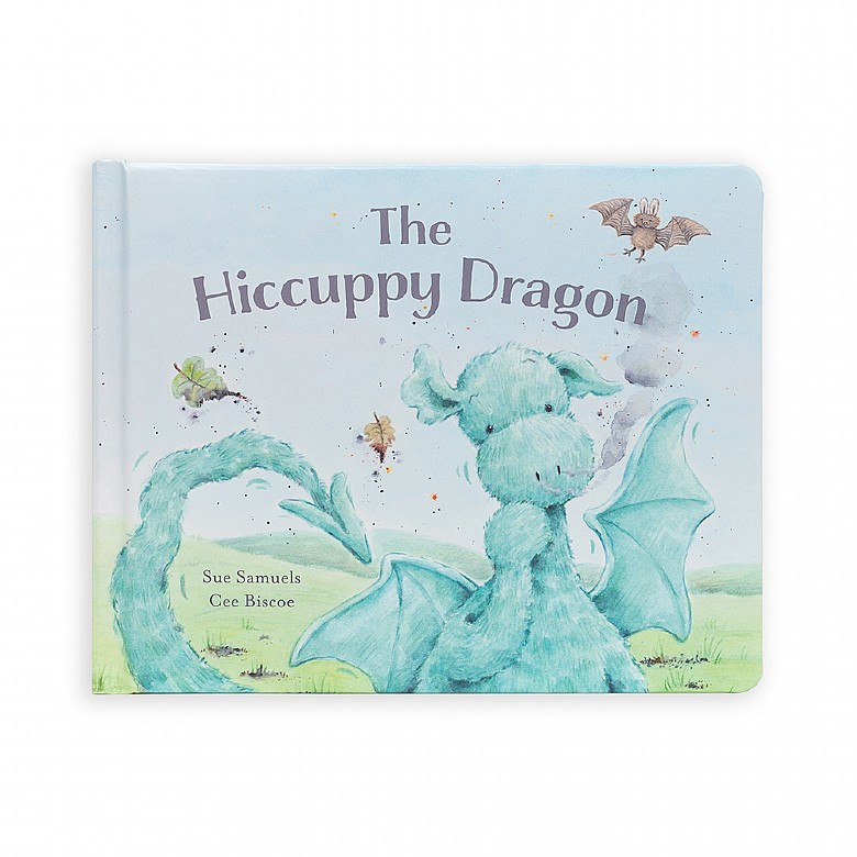 The Hiccuppy Dragon Story Book - Jellycat