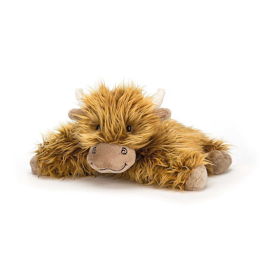 Jellycat Truffles Highland Cow - Medium, 23 cm - Image 2