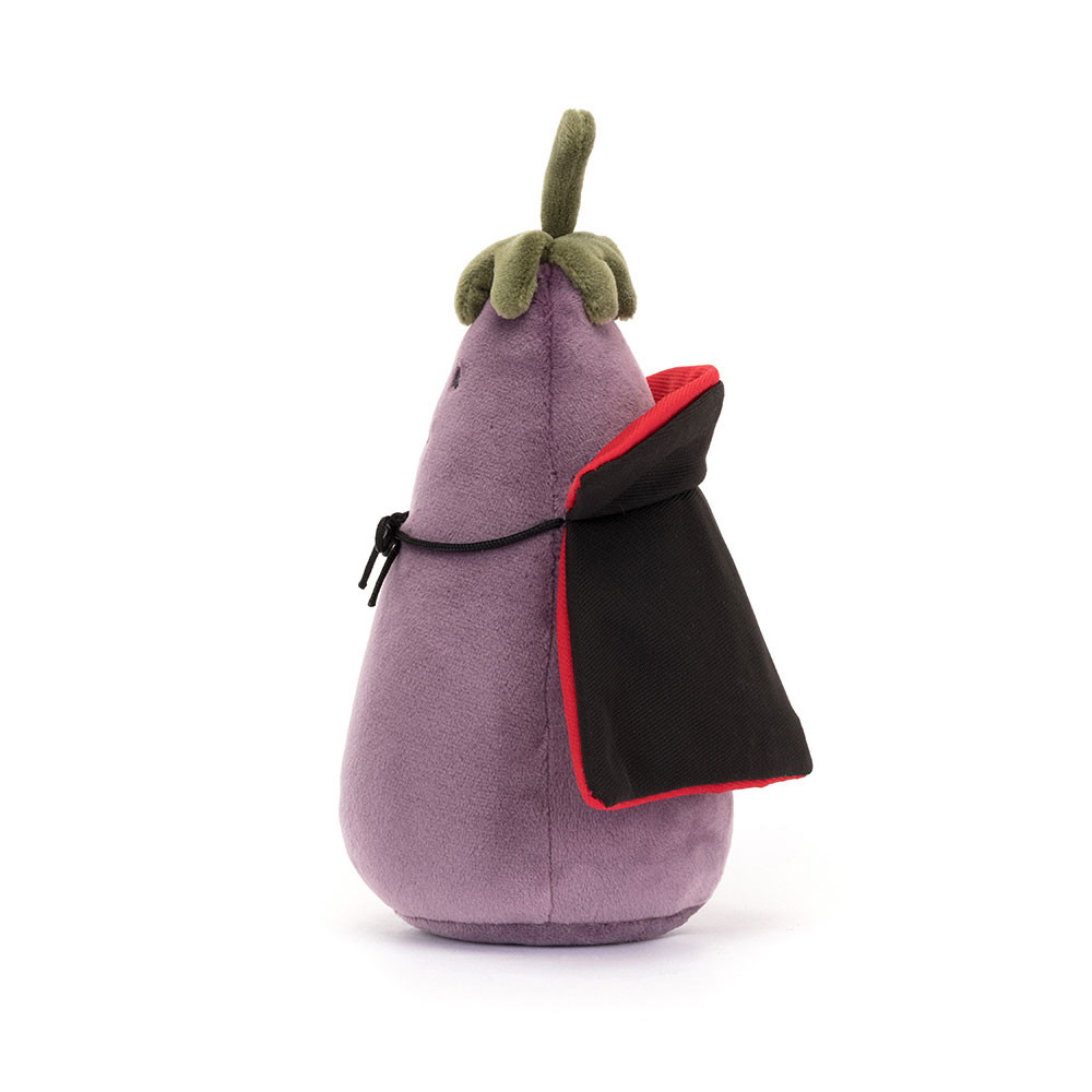 Jellycat Vivacious Aubergine Vampire - 16cm x 9cm x 9cm - Image 3