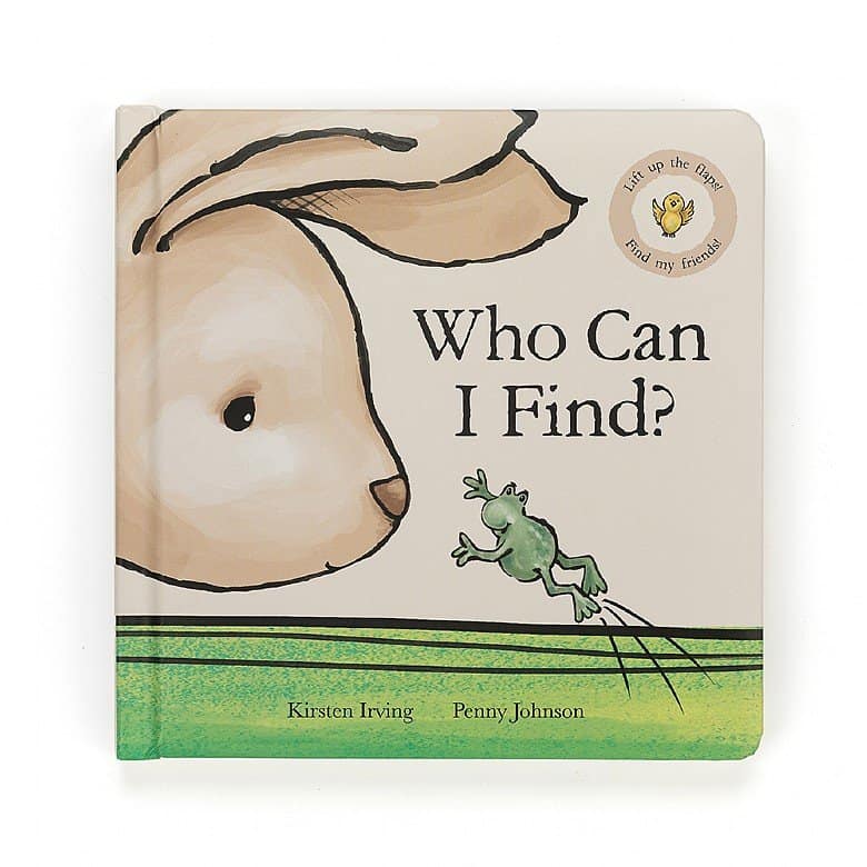 'Who Can I Find' Bunny Story Book - Jellycat