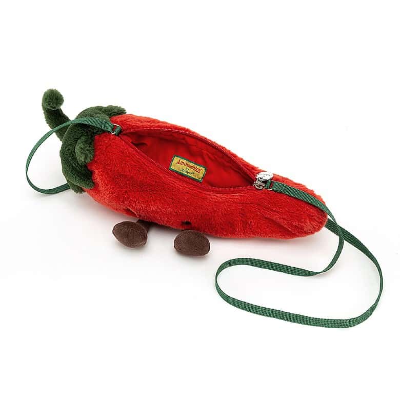 Jellycat Amuseables Chilli Pepper Bag - 16x31cm - Image 2