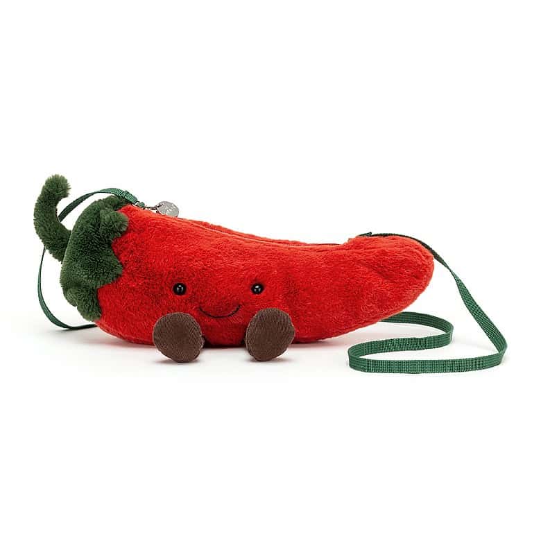 Jellycat Amuseables Chilli Pepper Bag - 16x31cm - Image 3