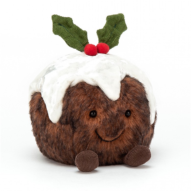 Jellycat Amuseables Christmas Pudding - 14 cm
