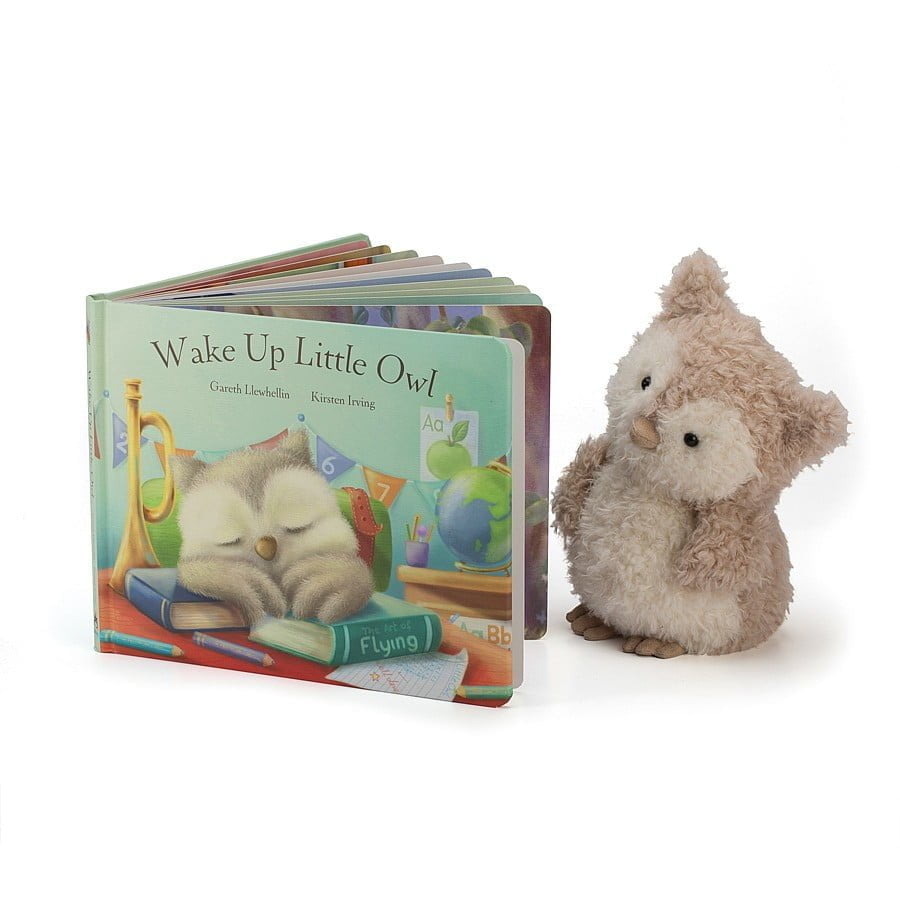 'Wake Up Little Owl' Book - Jellycat - Image 6