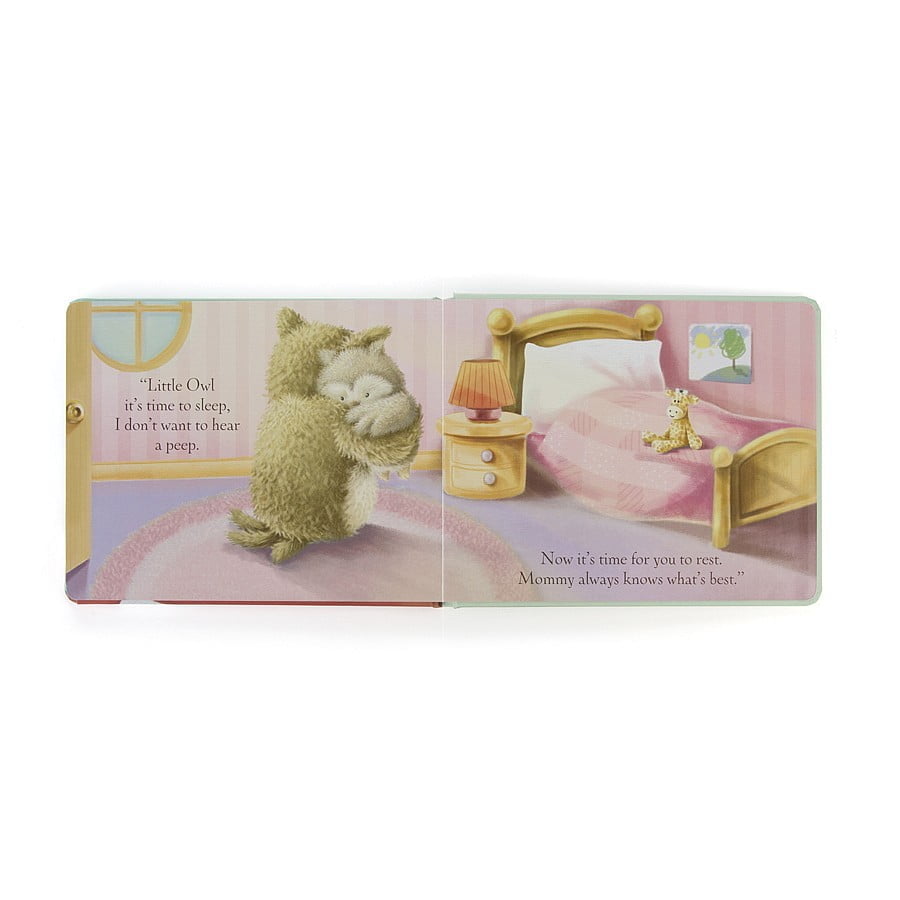 'Wake Up Little Owl' Book - Jellycat - Image 3