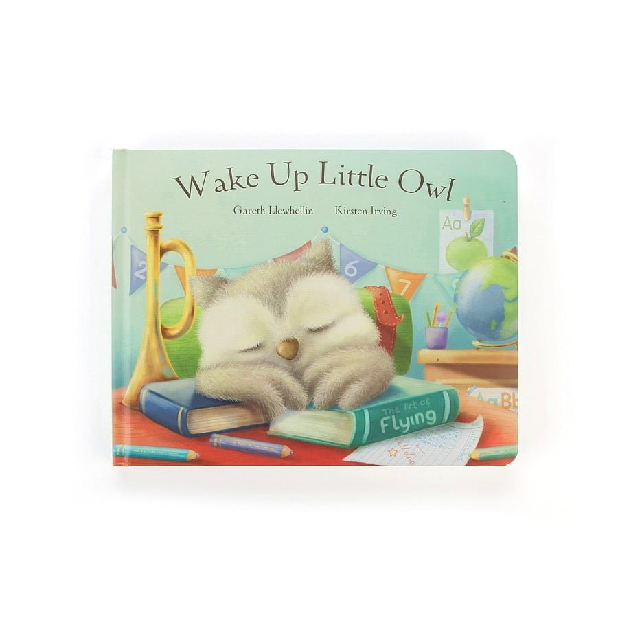 'Wake Up Little Owl' Book - Jellycat