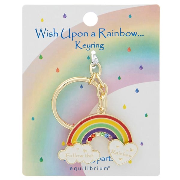 'Follow The Rainbow' Keyring - Wish Upon a Rainbow