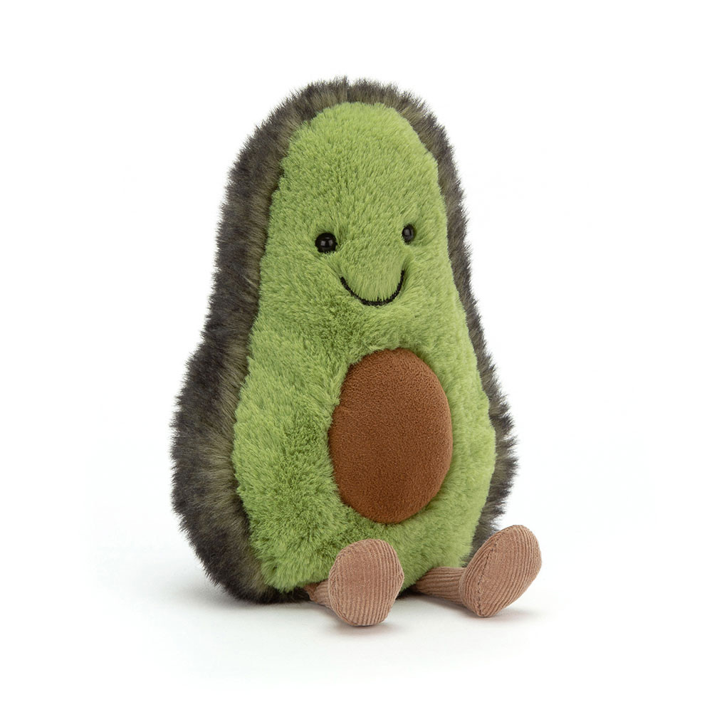 Jellycat Amuseables Avocado - Small, 20 x 10 x 6 cm