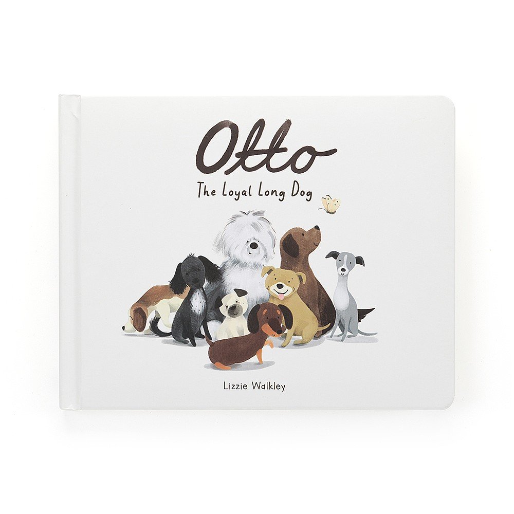 Jellycat Otto The Loyal Long Dog Story Book