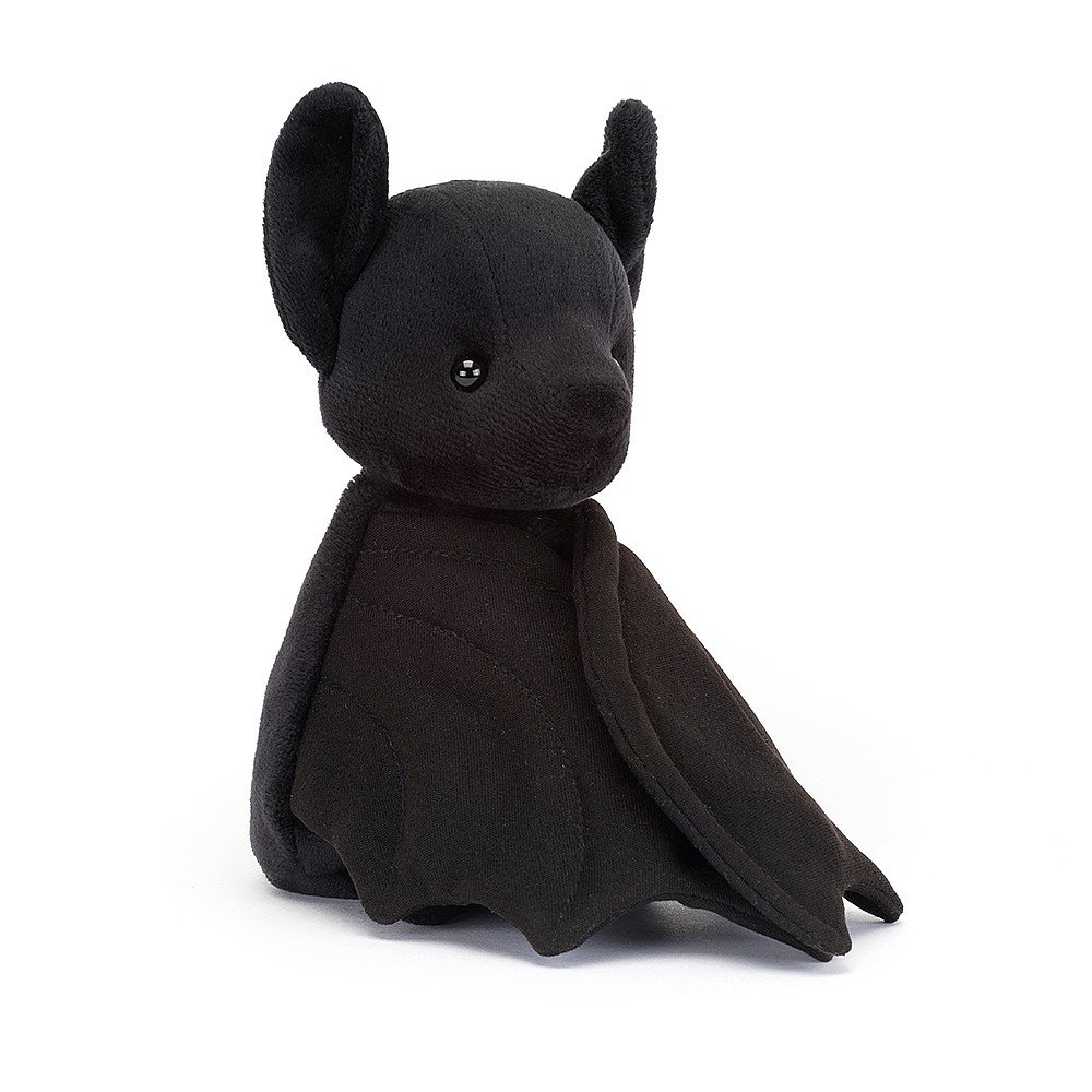 Jellycat Wrapabat Black Bat - 16x6cm - Image 2