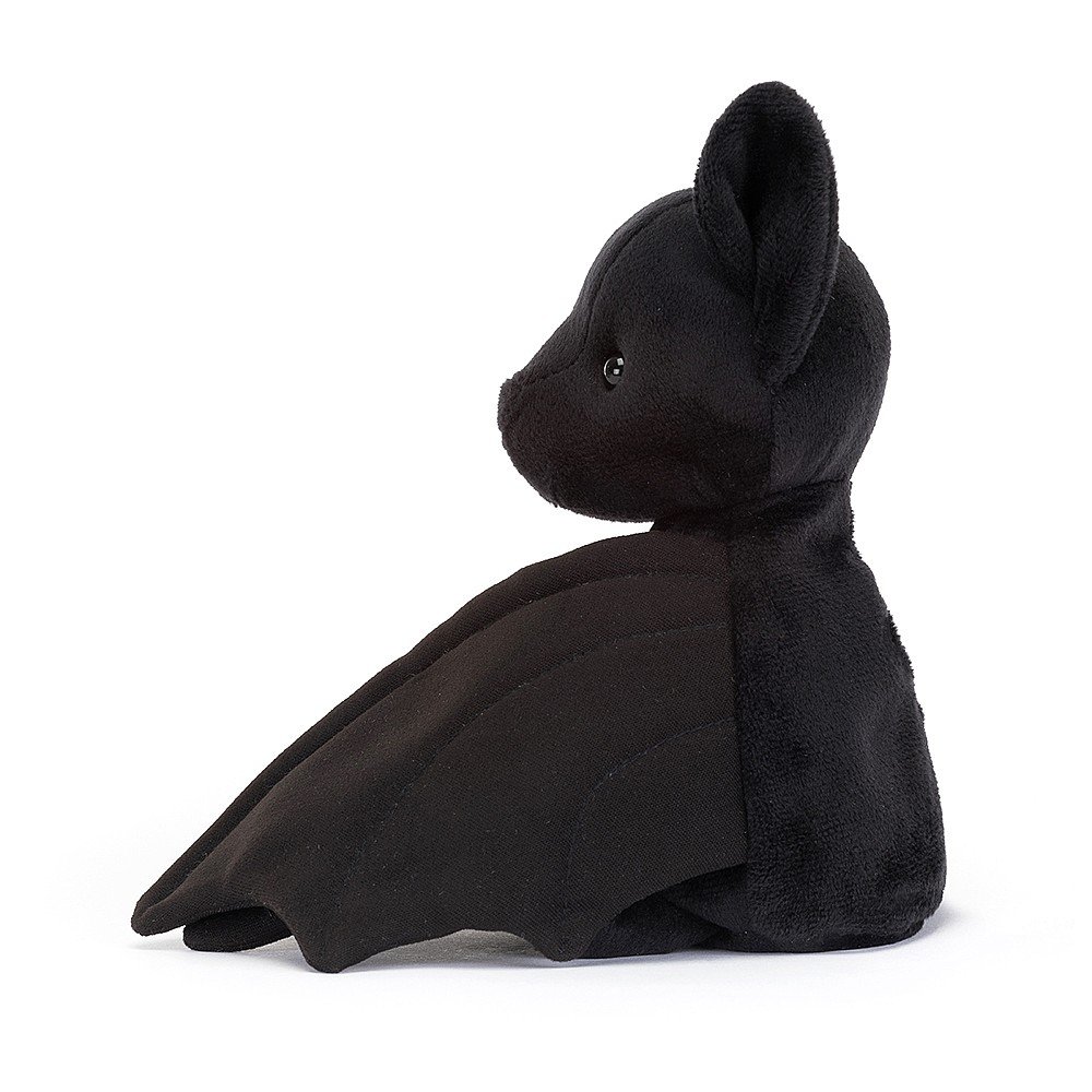 Jellycat Wrapabat Black Bat - 16x6cm - Image 3
