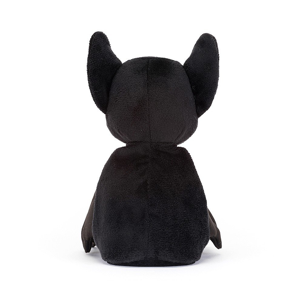 Jellycat Wrapabat Black Bat - 16x6cm - Image 4