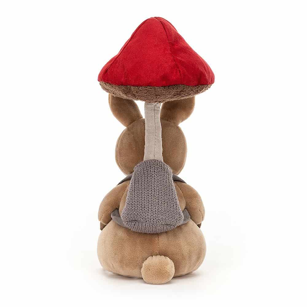 Jellycat Fungi Forager Bunny - 22 x 9 cm - Image 3