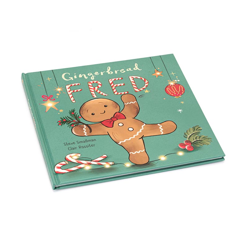 Gingerbread Fred Story Book - Jellycat - Image 4