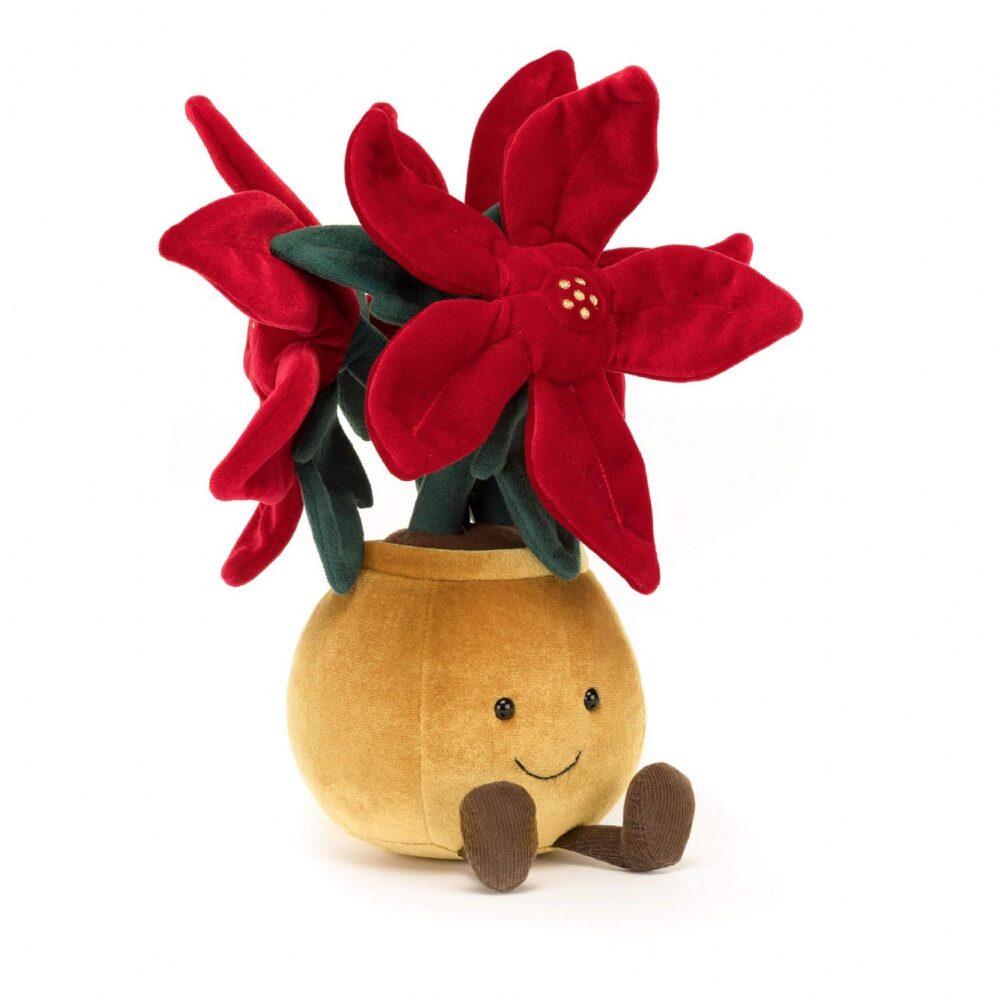 Jellycat Amuseables Poinsettia (2023) - 24x11cm