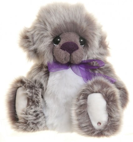Violet Cream Bear 10" - Kaycee Bears Plush