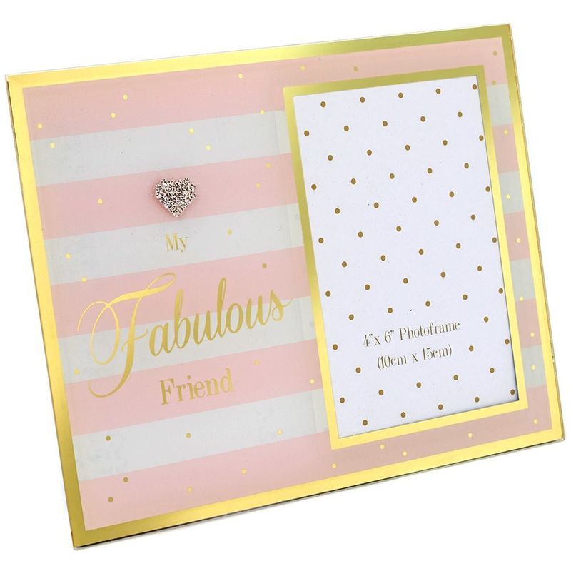 Mad Dots Fabulous Friend Mirror Frame