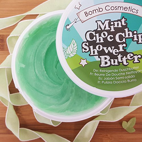 Mint Choc Chip Cleansing Shower Butter - Bomb Cosmetics - Image 2
