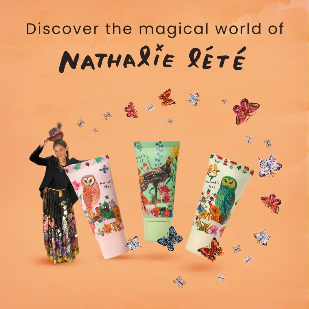 Nathalie Lete - Forest Folk Hand Creams Trio 3 x 30ml - Heathcote and Ivory - Image 5