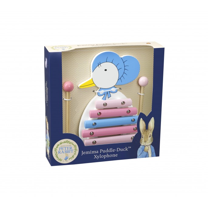 Jemima Puddle-Duck Wooden Xylophone - Orange Tree Toys